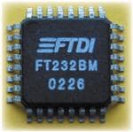 FT232BM by FTDI