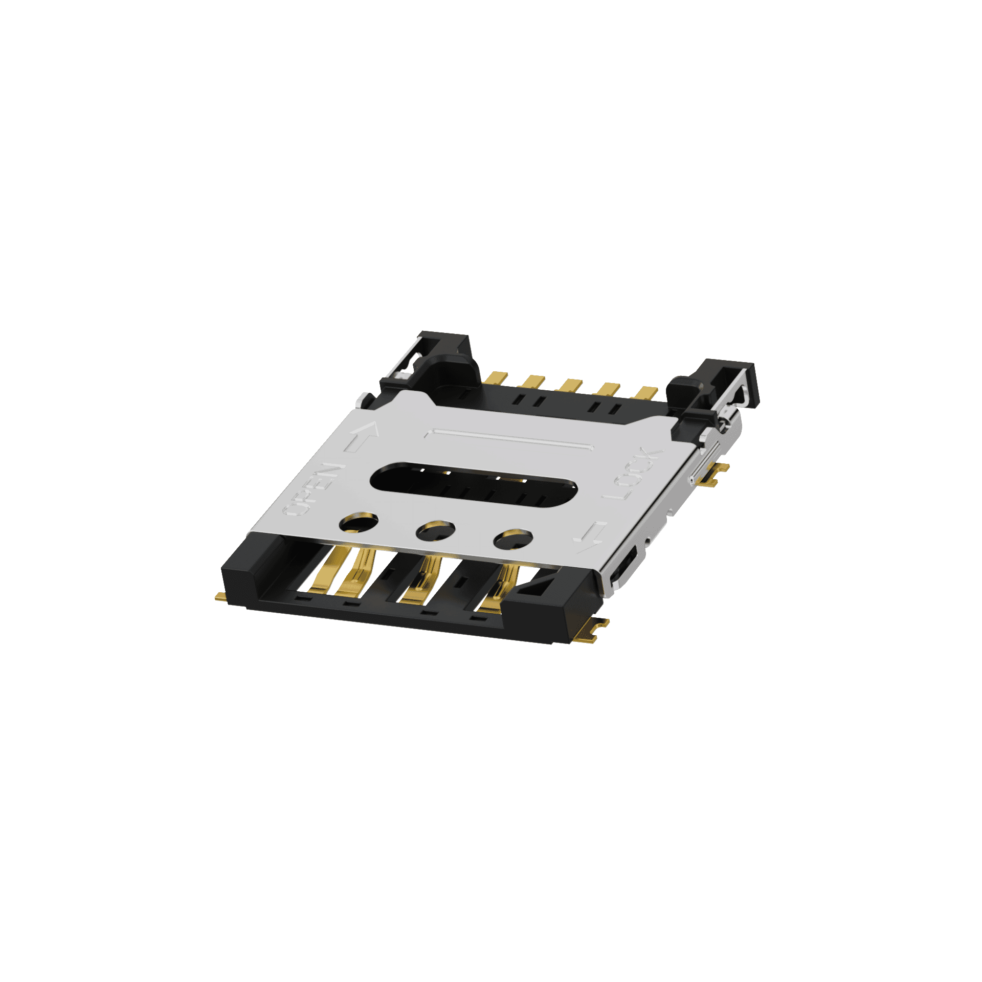 SIM8061-6-1-14-00-A by Global Connector Technology