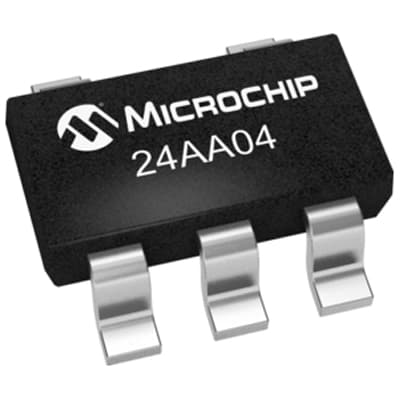 24AA04T-I/OT by Microchip