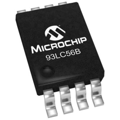 93LC56BT-I/MS by Microchip Technology
