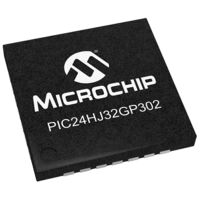 PIC24HJ32GP302-I/MM by Microchip Technology