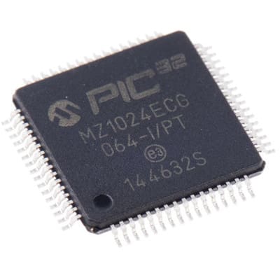 PIC32MZ1024ECG064-I/PT by Microchip