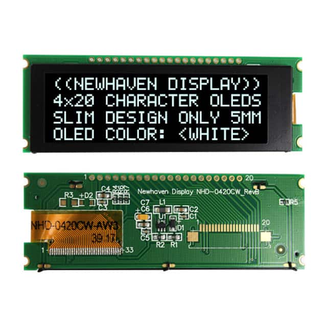 NHD-0420CW-AW3 by Newhaven Display