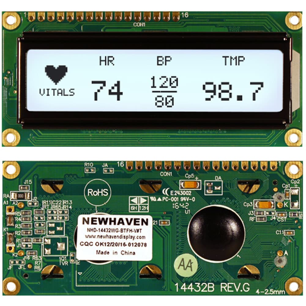 NHD-14432WG-BTFH-V#T by Newhaven Display