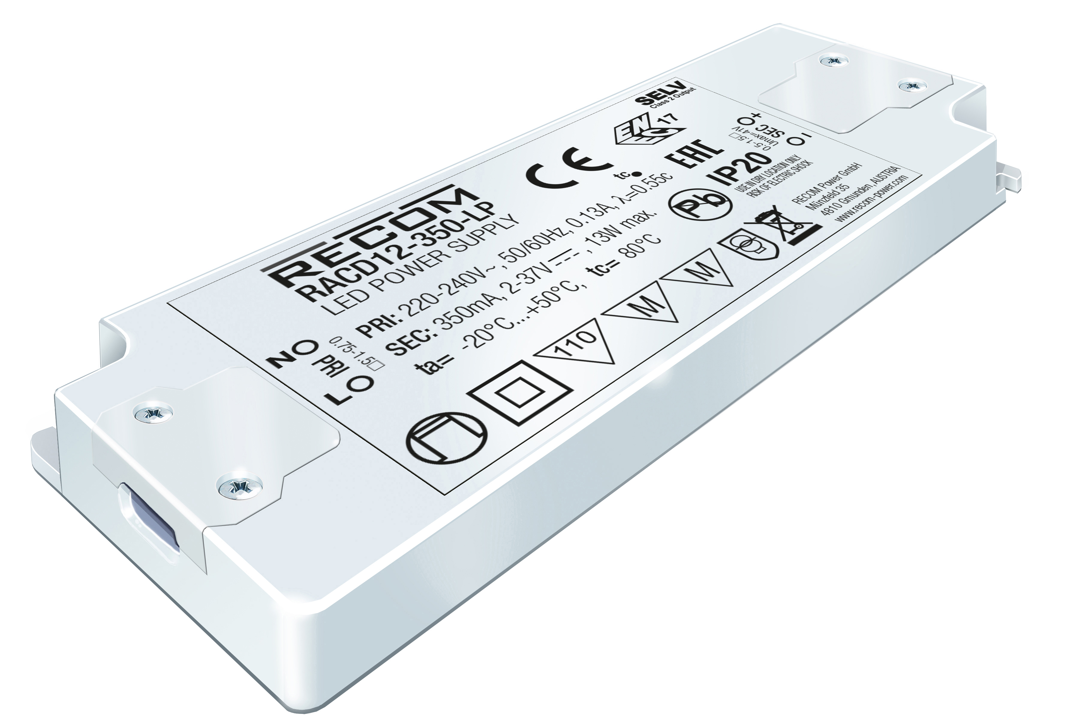 RACD12-350-LP by Recom Power