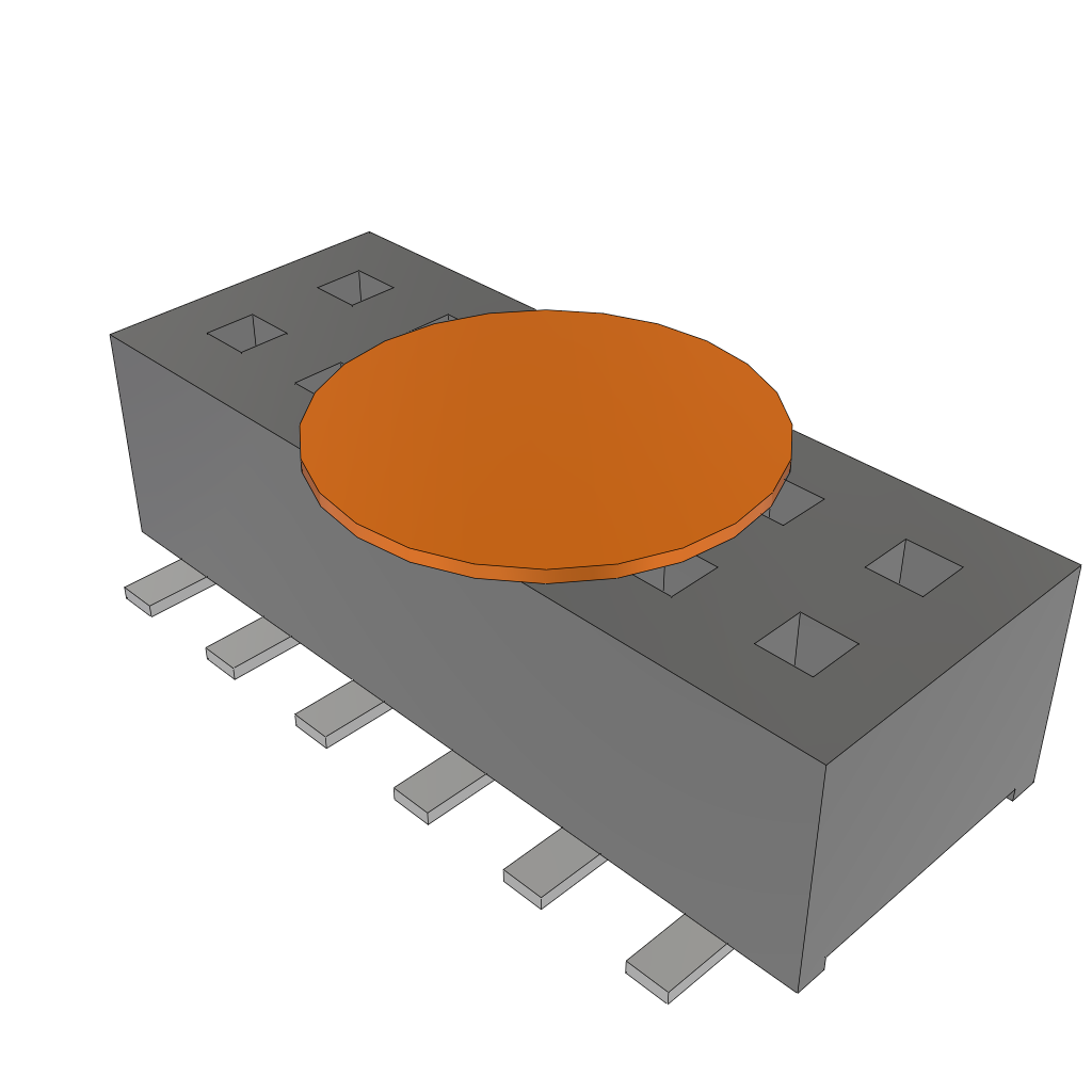 CLP-106-02-L-D-K-FR by Samtec
