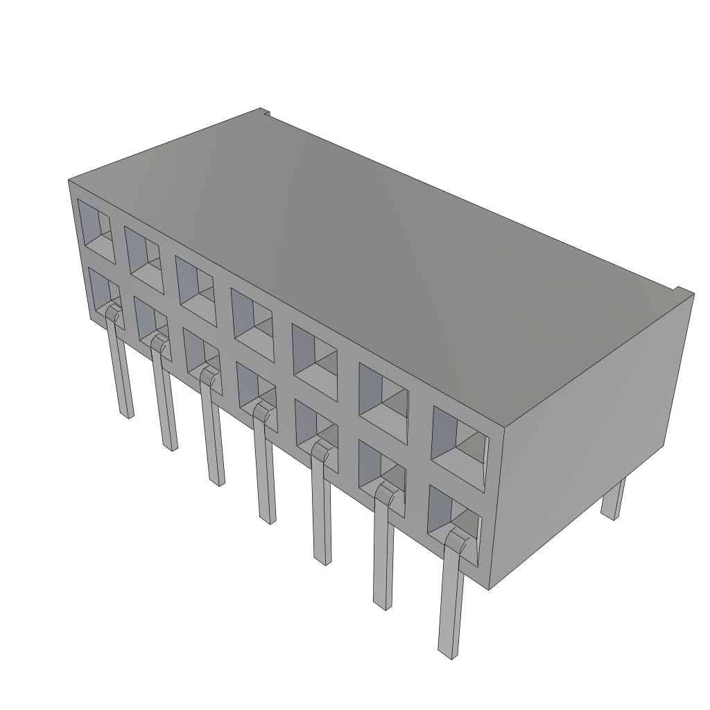 BCS-107-S-D-HE by Samtec