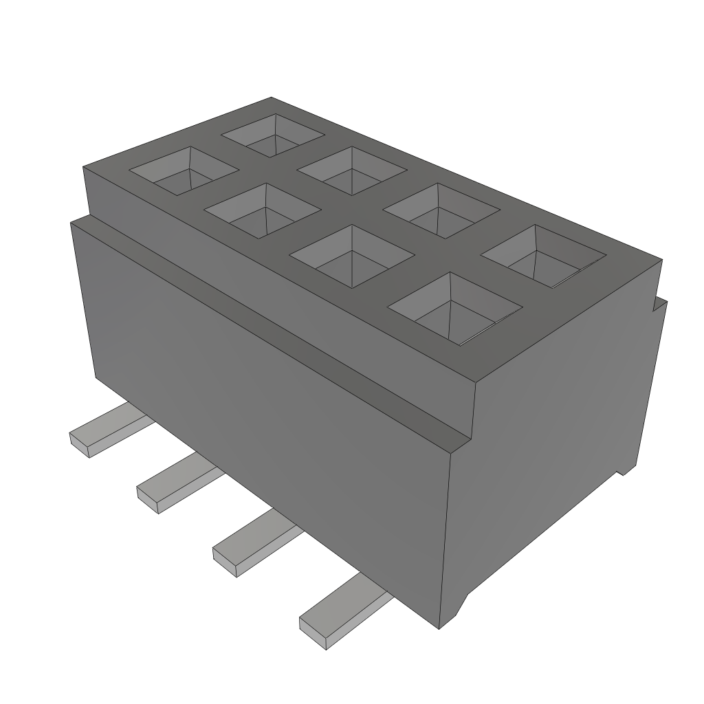 CLM-104-02-F-D-A by Samtec
