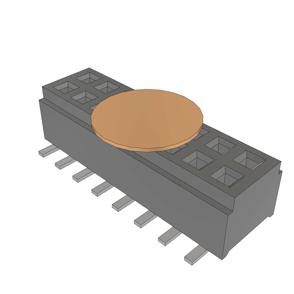 CLM-108-02-F-D-K by Samtec