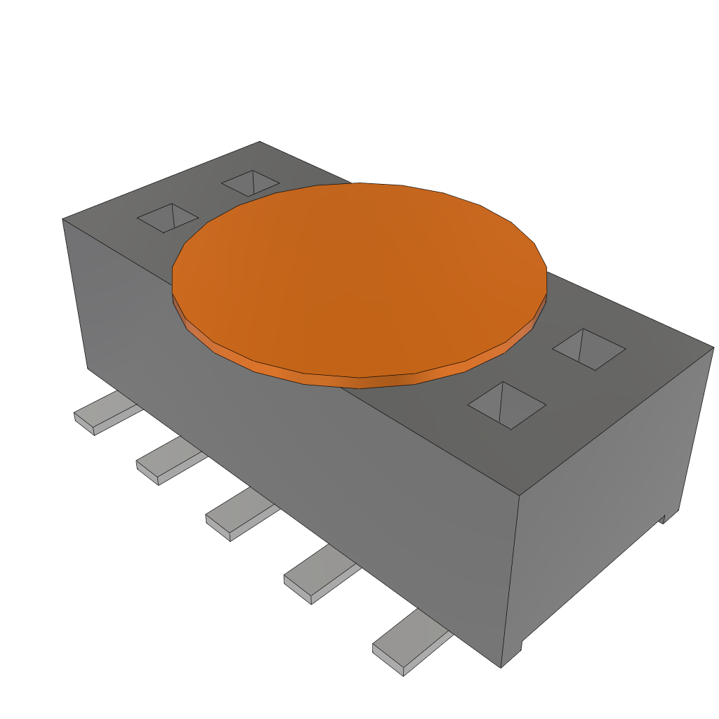CLP-105-02-S-D-K-TR by Samtec