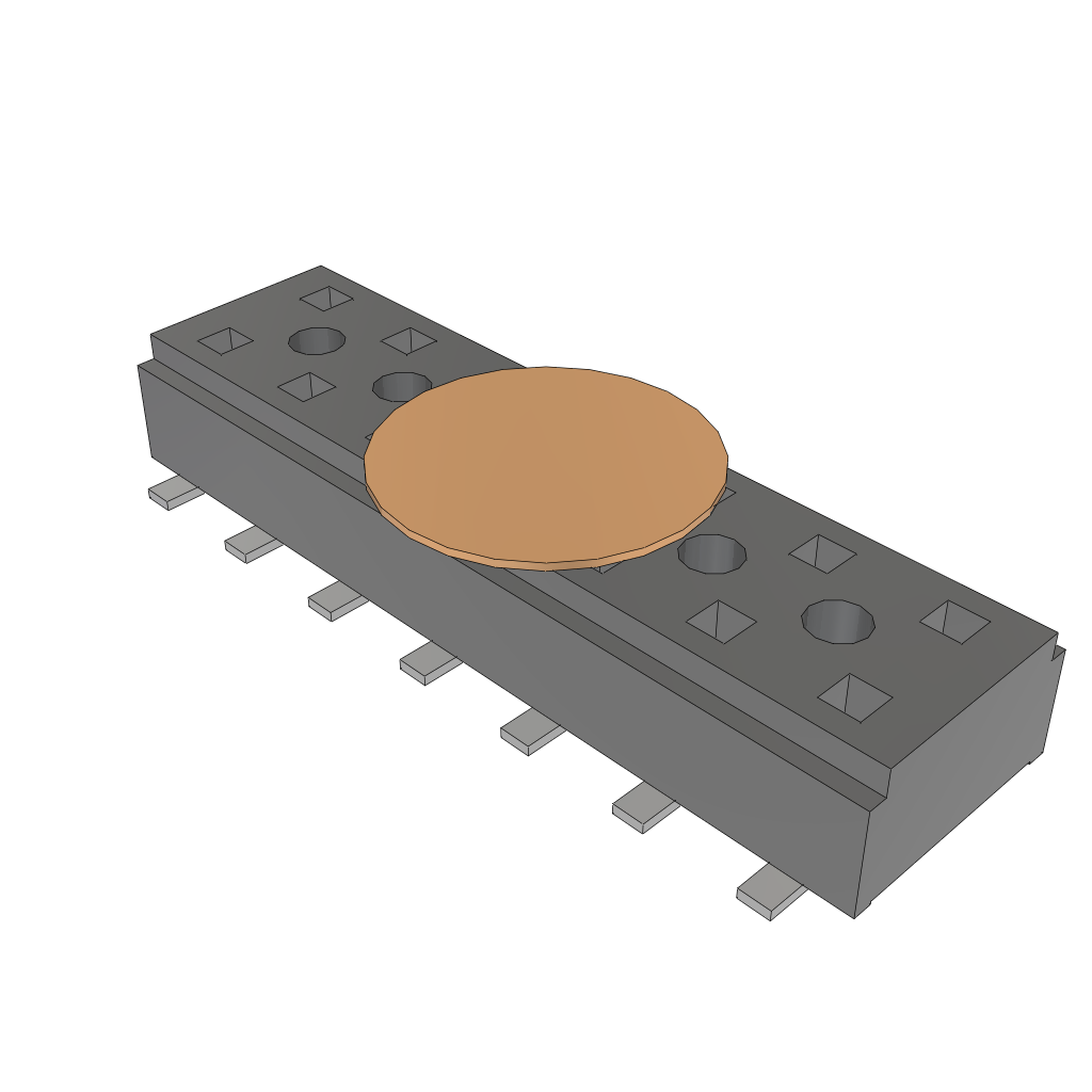 CLT-107-02-F-D-A-K-TR by Samtec