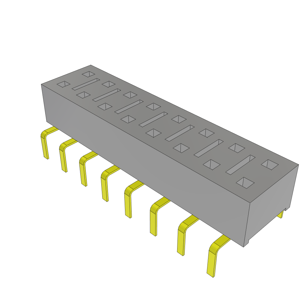 HLE-108-02-G-DV-PE-BE by Samtec