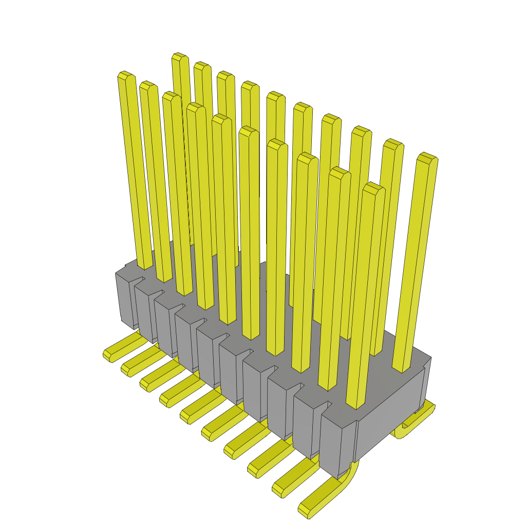 HTMS-110-54-G-D-SM by Samtec