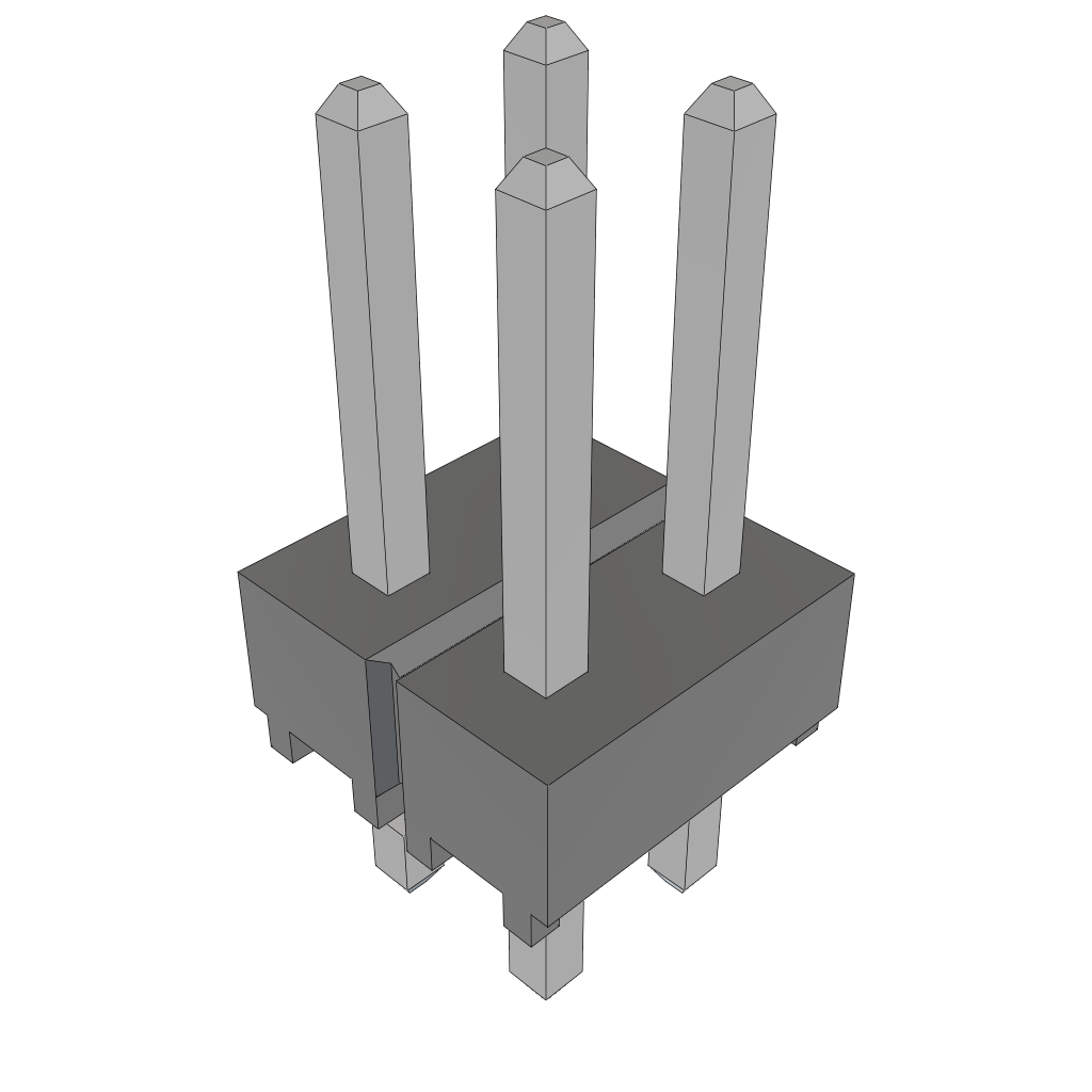 HTSW-102-07-T-D-LL by Samtec