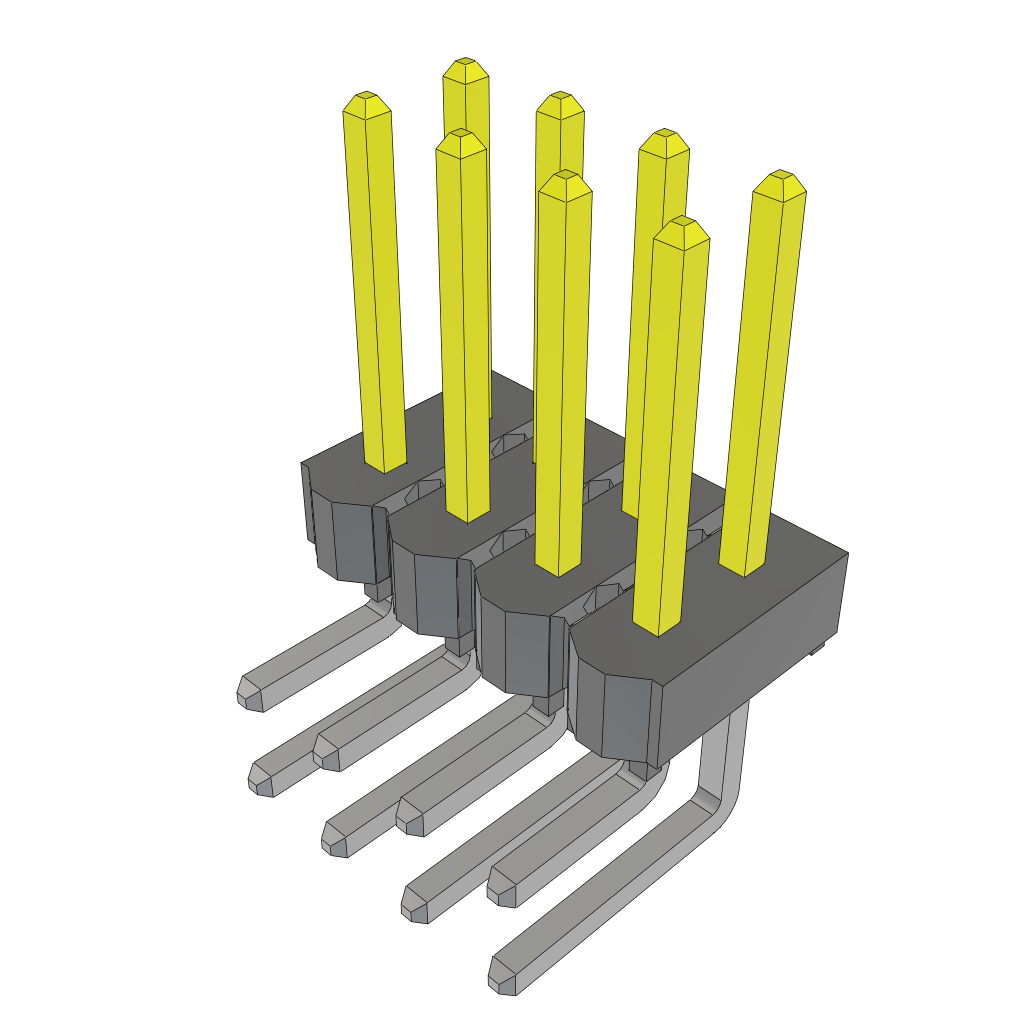 HTSW-104-25-S-D-RA by Samtec