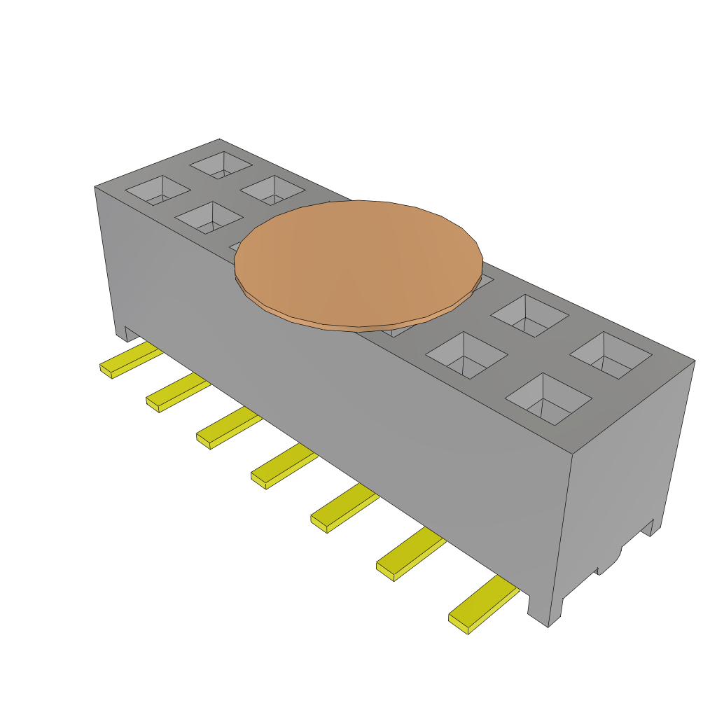 MMS-107-02-L-DV-A-K by Samtec