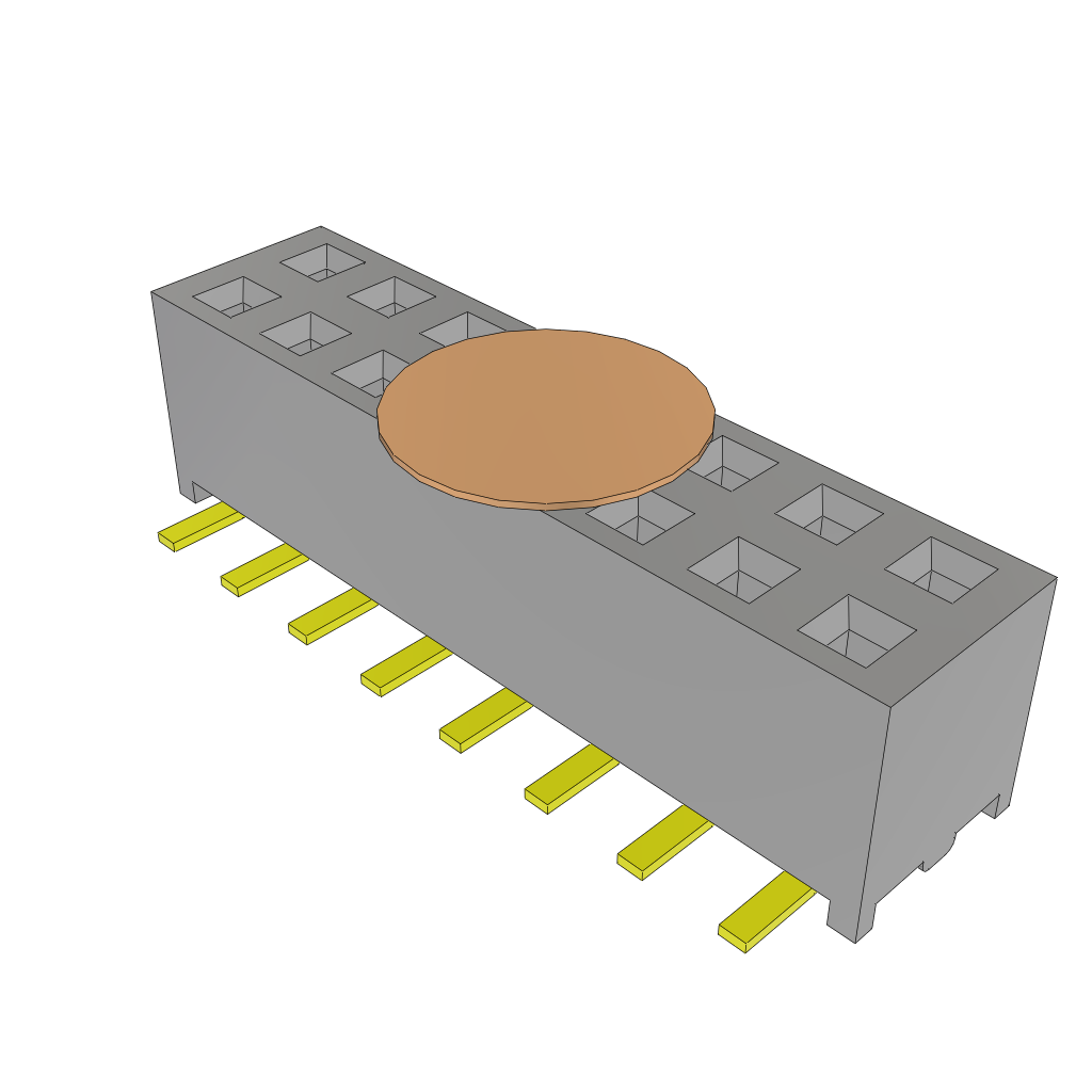 MMS-108-02-F-DV-A-K-TR by Samtec