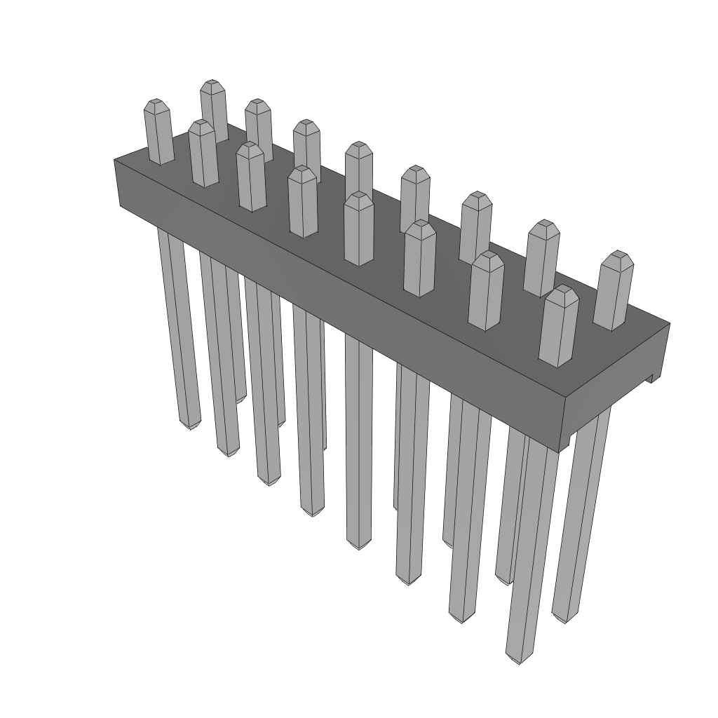 MTMM-108-07-T-D-070 by Samtec