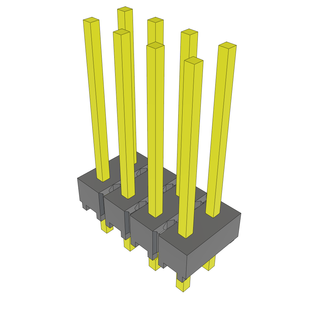 MTSW-104-22-G-D-440-LL by Samtec