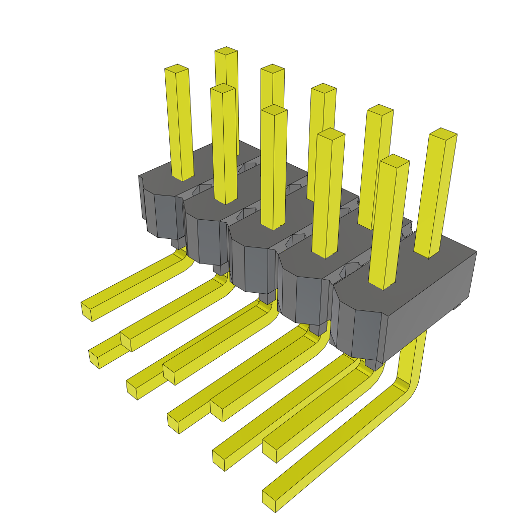 MTSW-105-08-G-D-180-RA by Samtec
