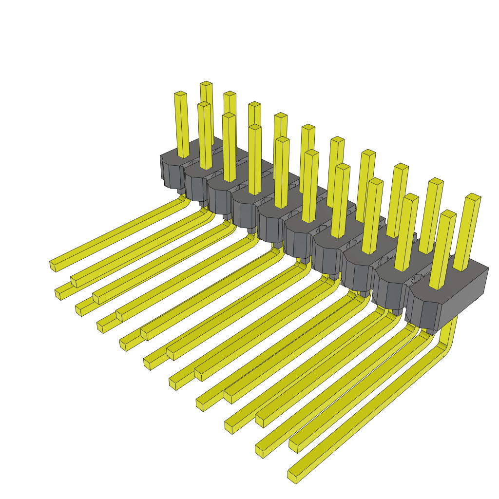 MTSW-110-10-G-D-200-RA by Samtec