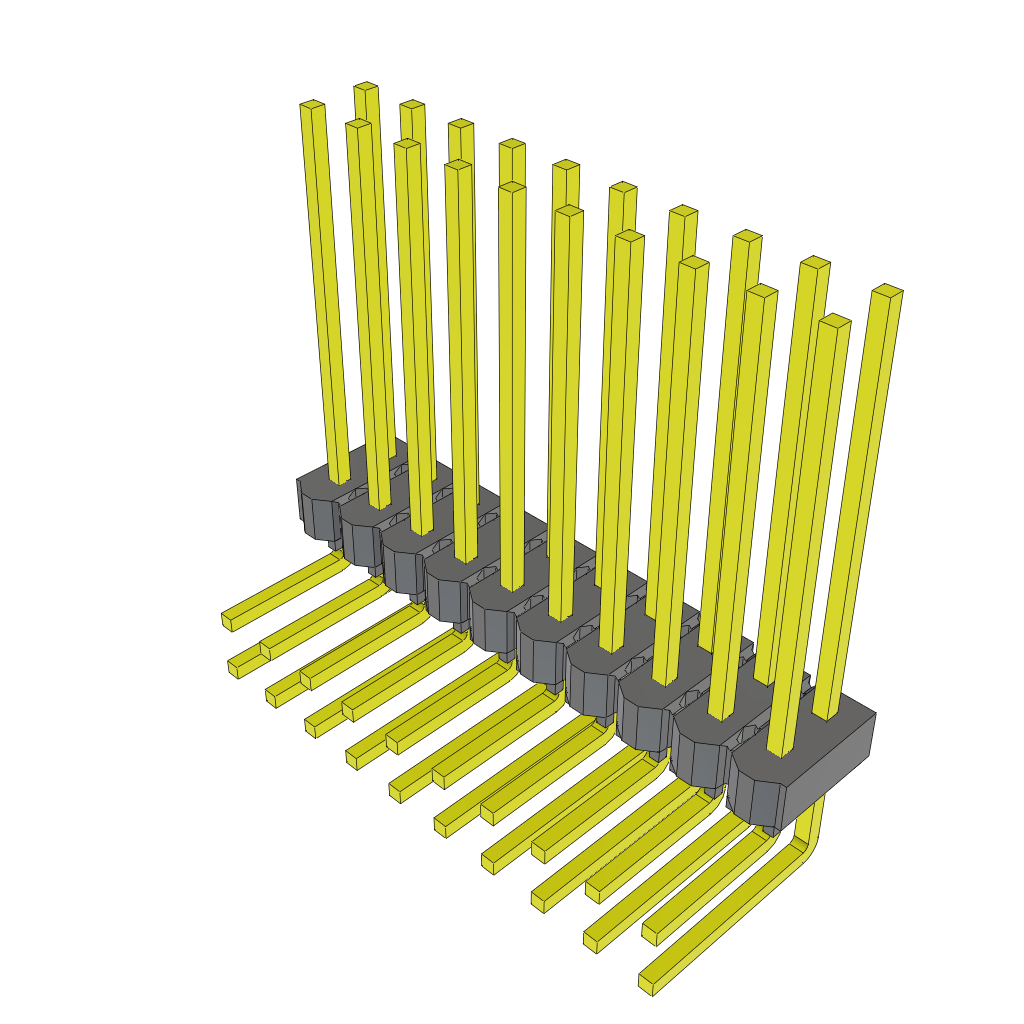 MTSW-110-12-G-D-640-RA by Samtec