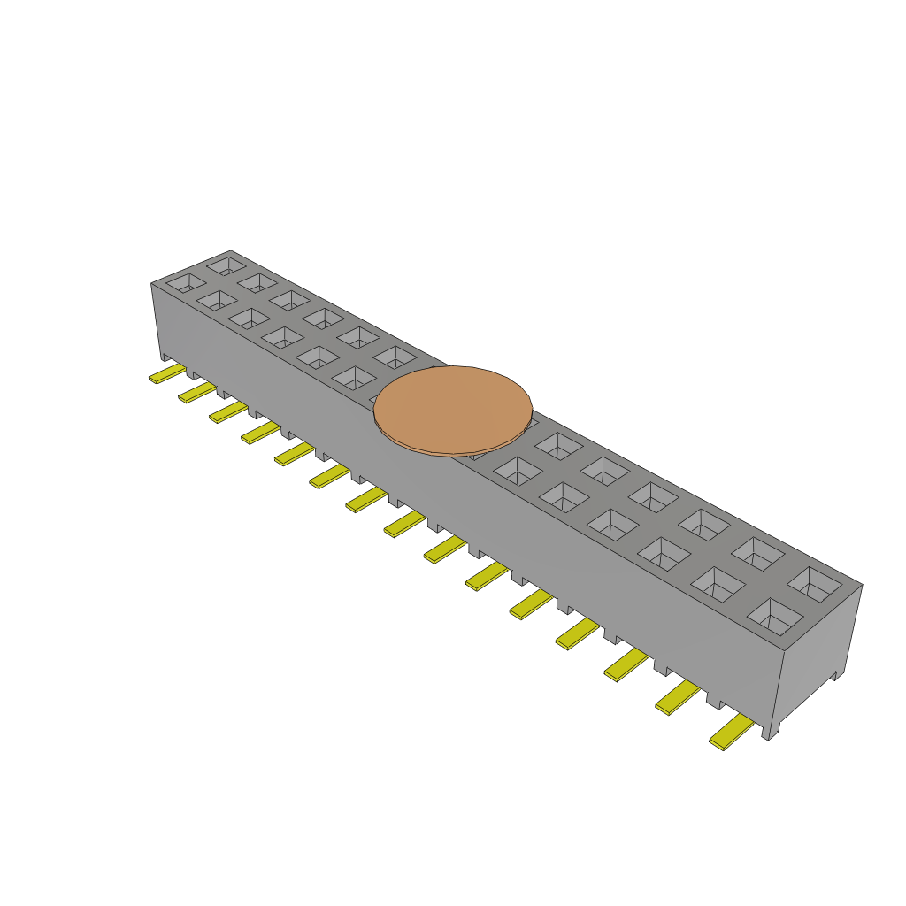 SMM-115-02-F-D-K by Samtec