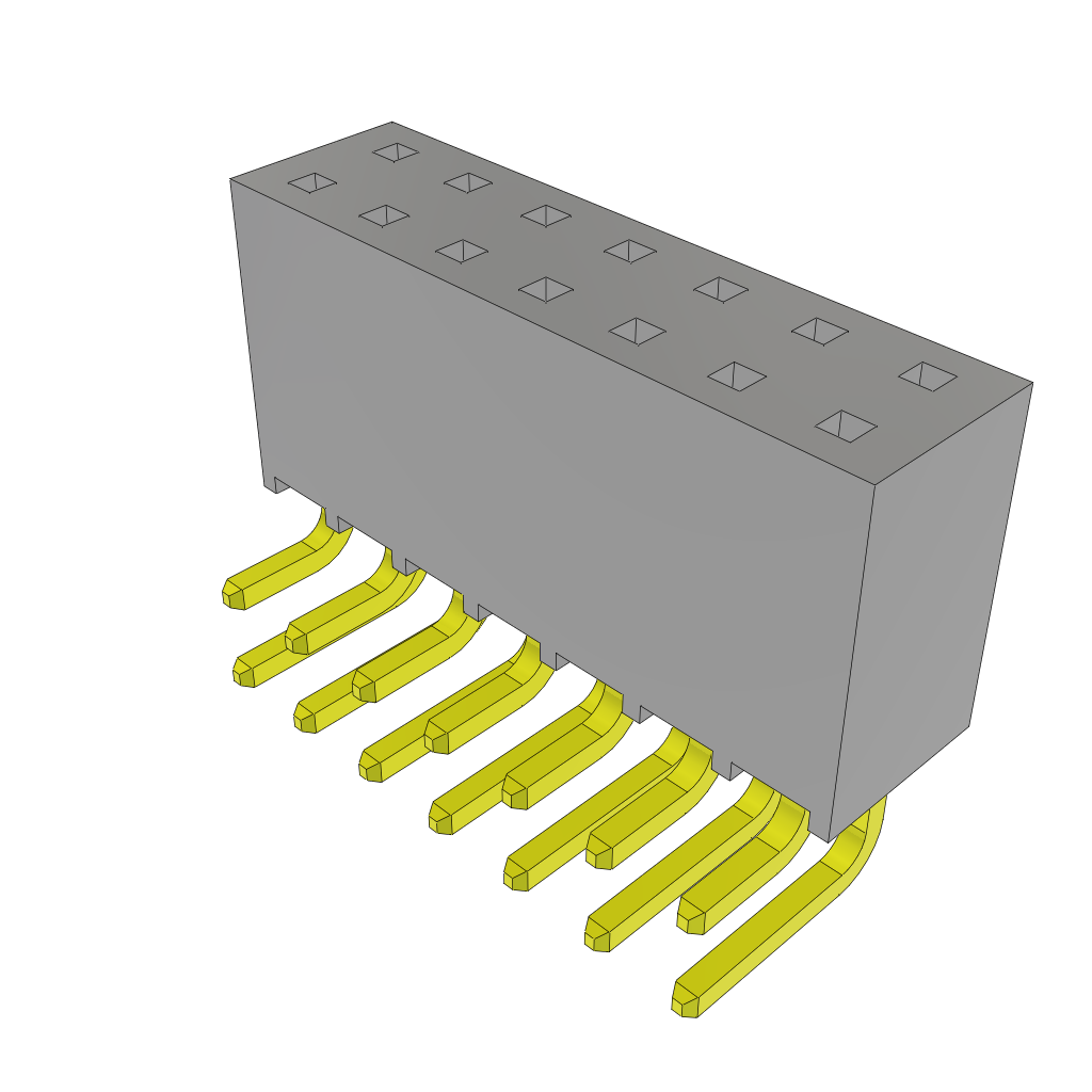 SSQ-107-02-L-D-RA by Samtec