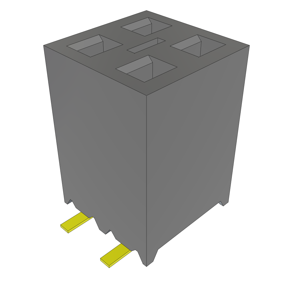 SSM-102-L-DV-BE-LC by Samtec