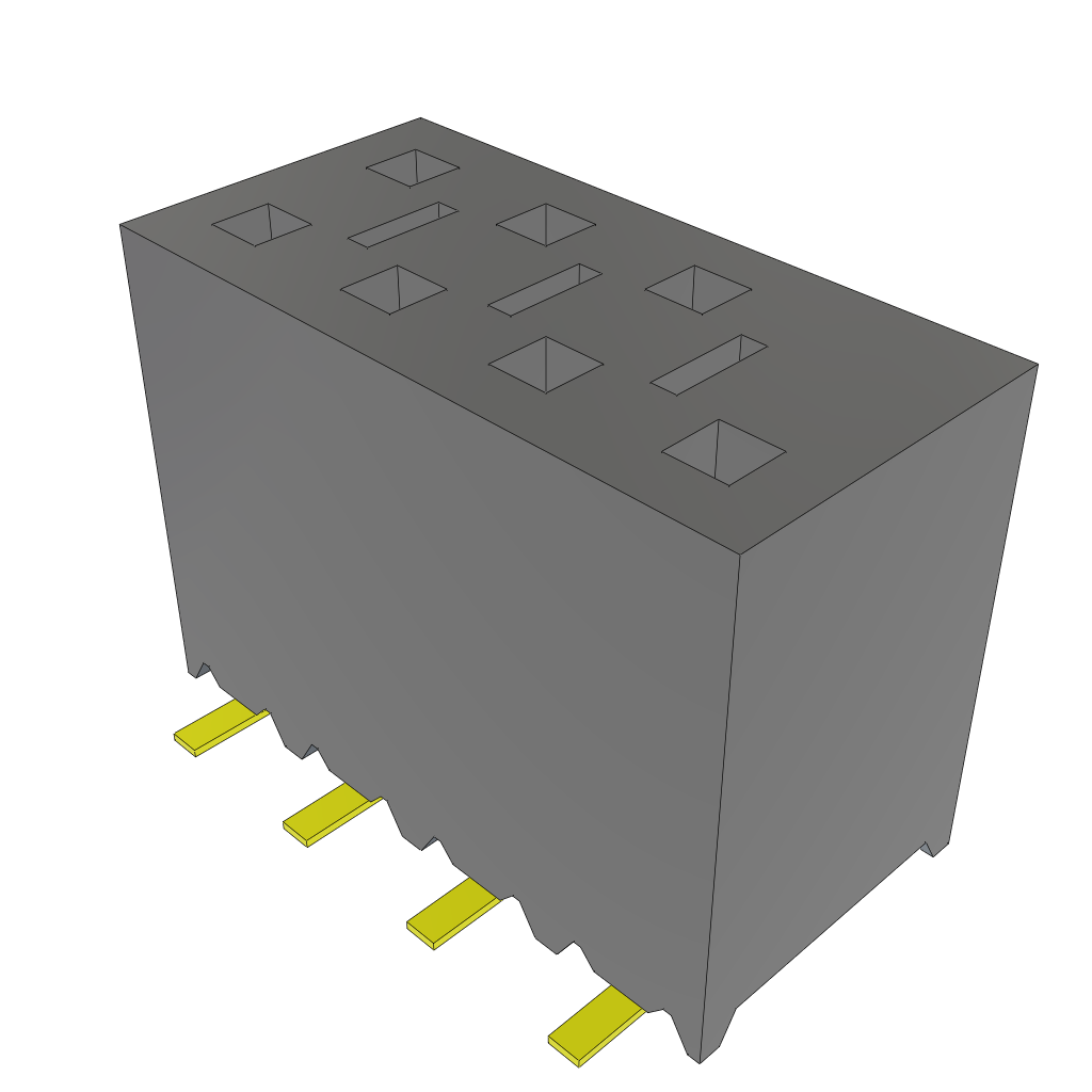 SSM-104-L-DV-002 by Samtec
