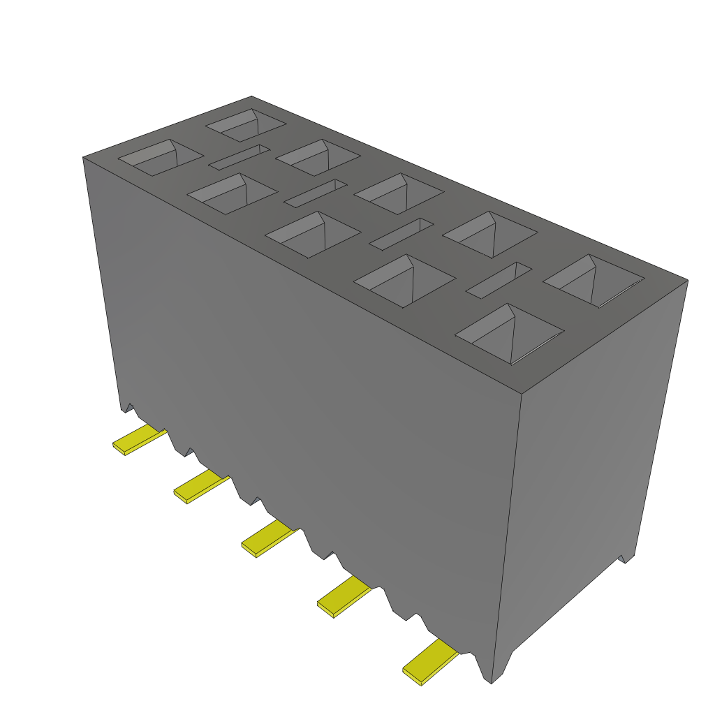 SSM-105-F-DV-BE by Samtec