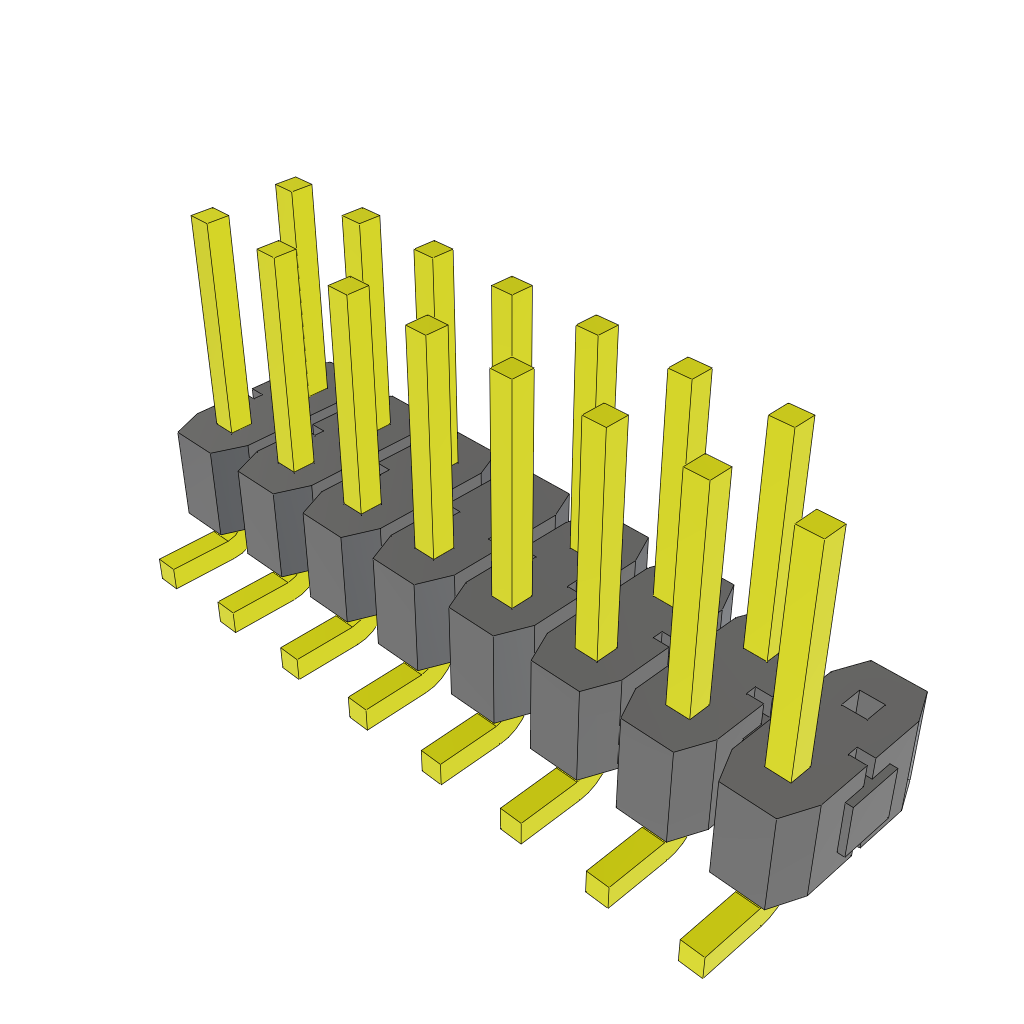 TSM-108-01-F-DV-016 by Samtec