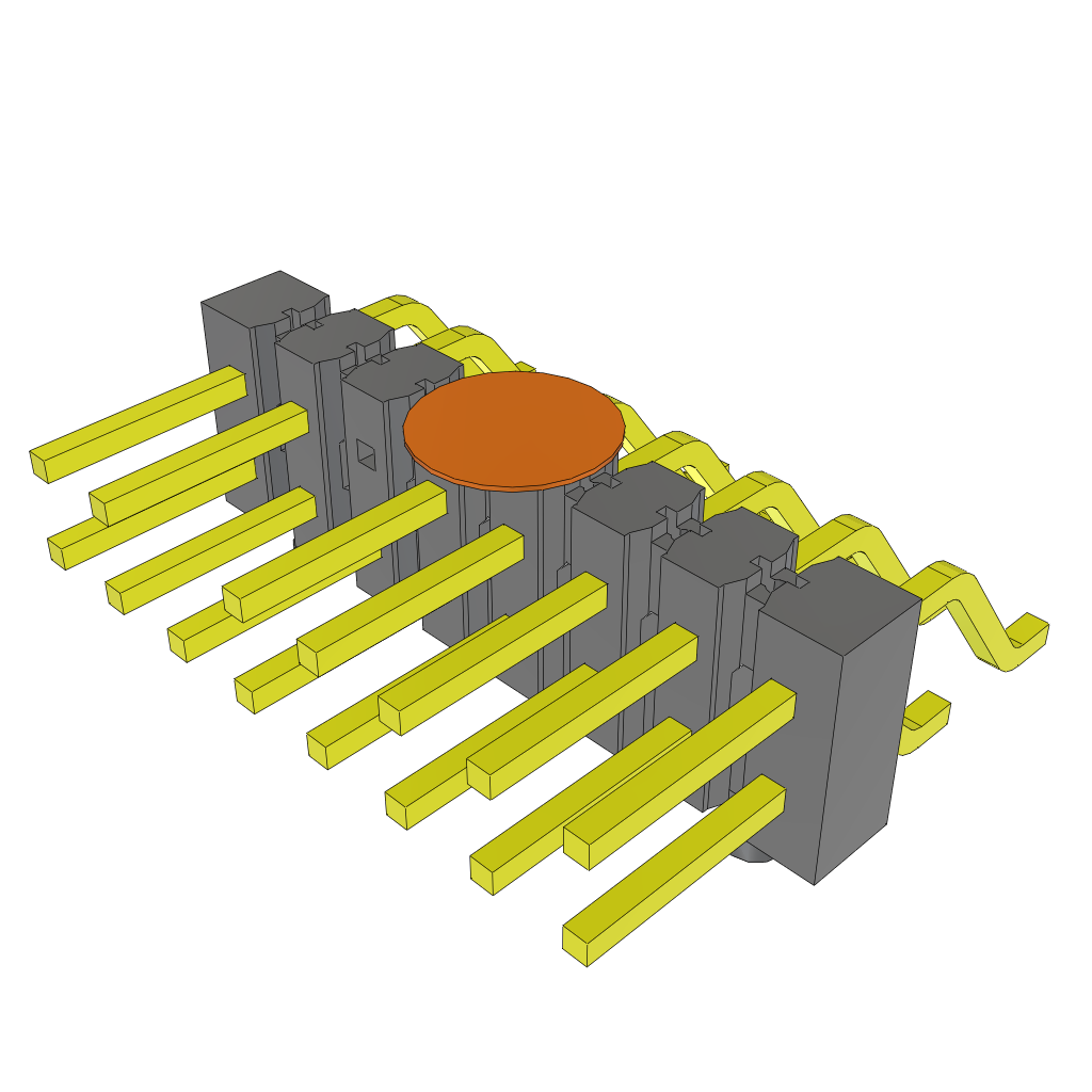 TSM-108-01-LM-DH-SL-006-K-TR by Samtec