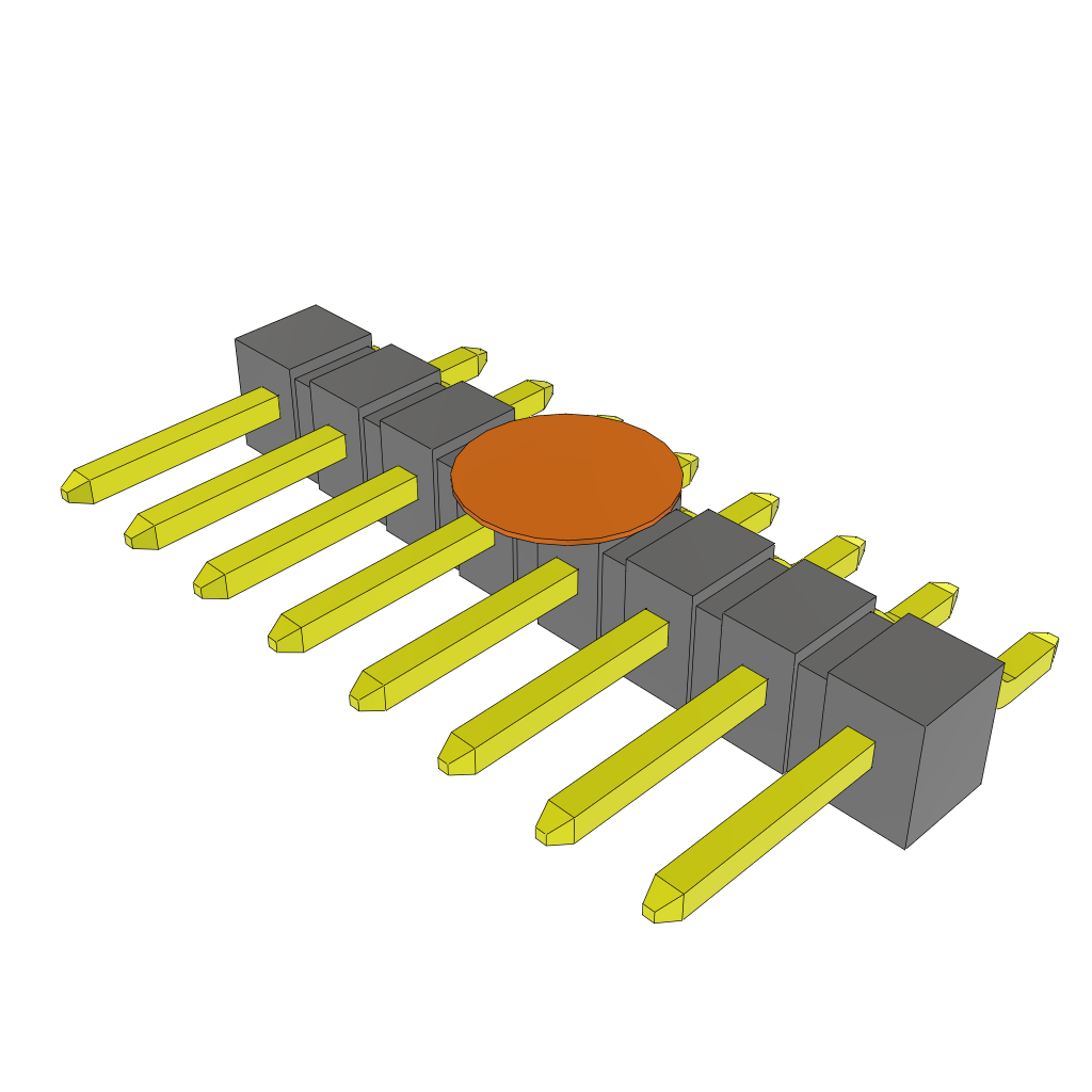 TSM-108-01-T-SH-K-TR by Samtec