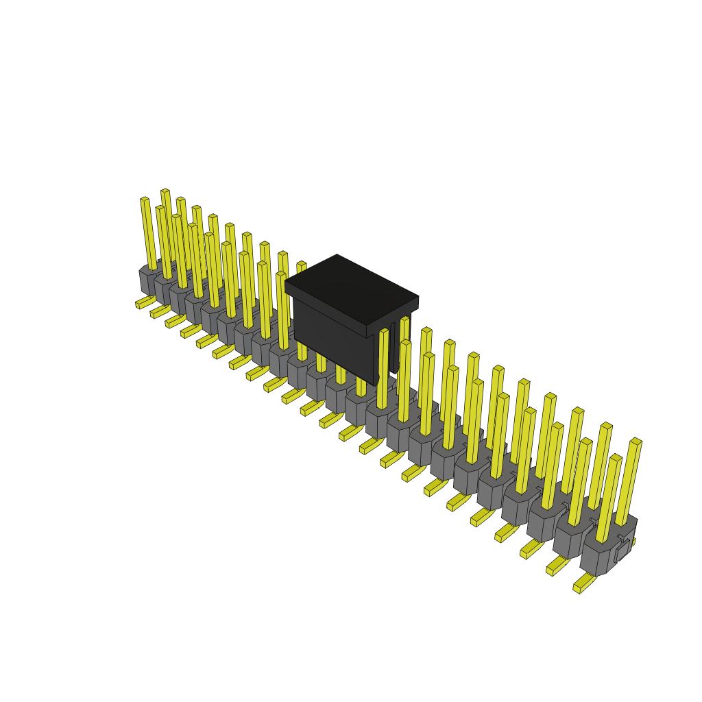 TSM-123-02-S-DV-P by Samtec