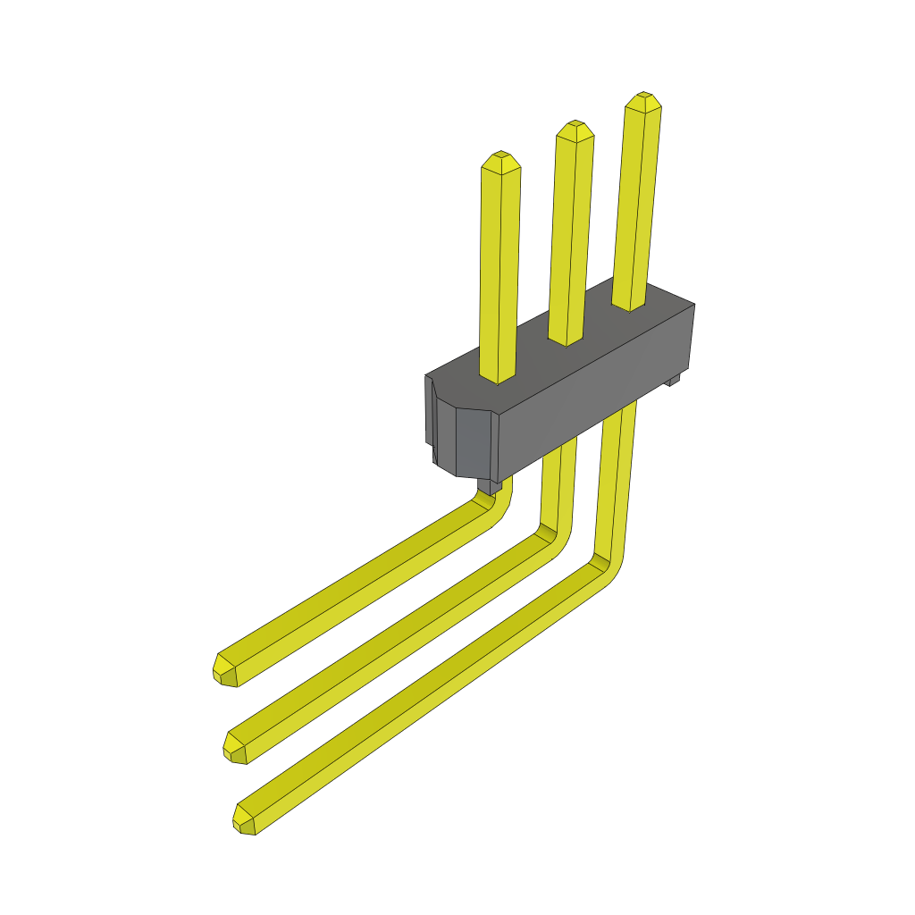 TSW-101-09-F-T-RA by Samtec