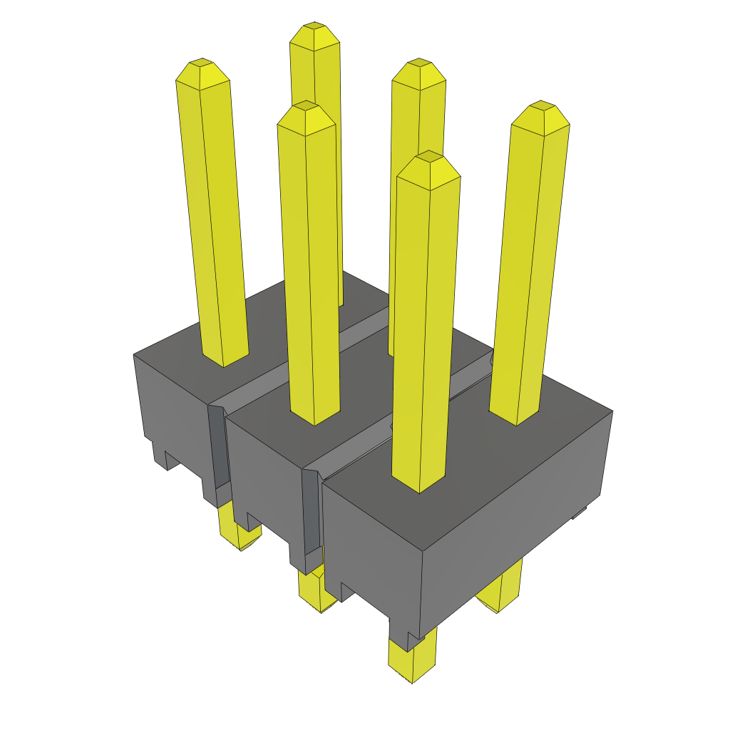 TSW-103-07-S-D-LL by Samtec