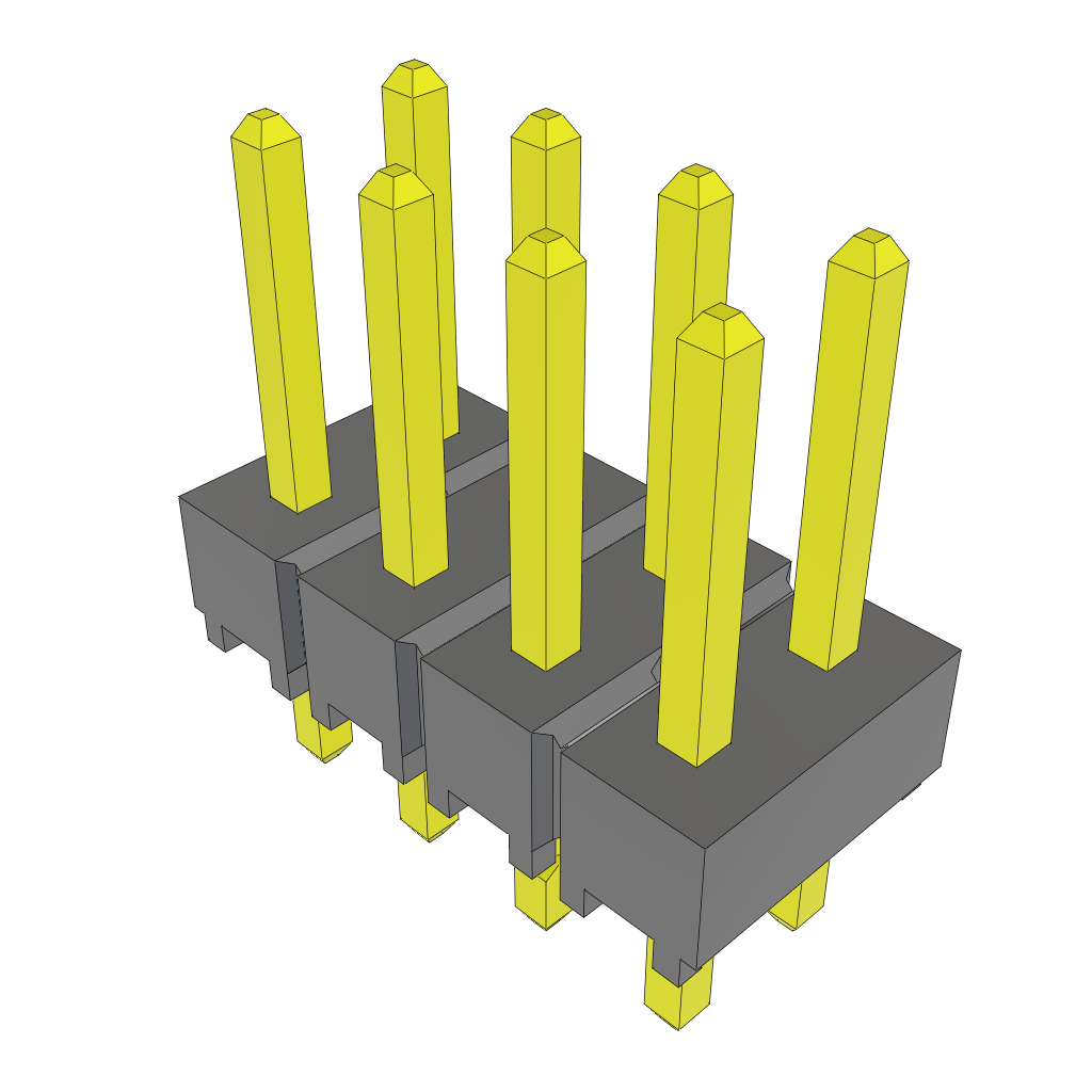 TSW-104-07-S-D-LL by Samtec