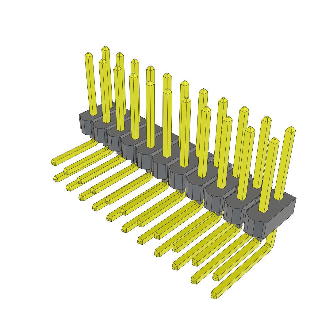 TSW-111-16-T-D-RA by Samtec