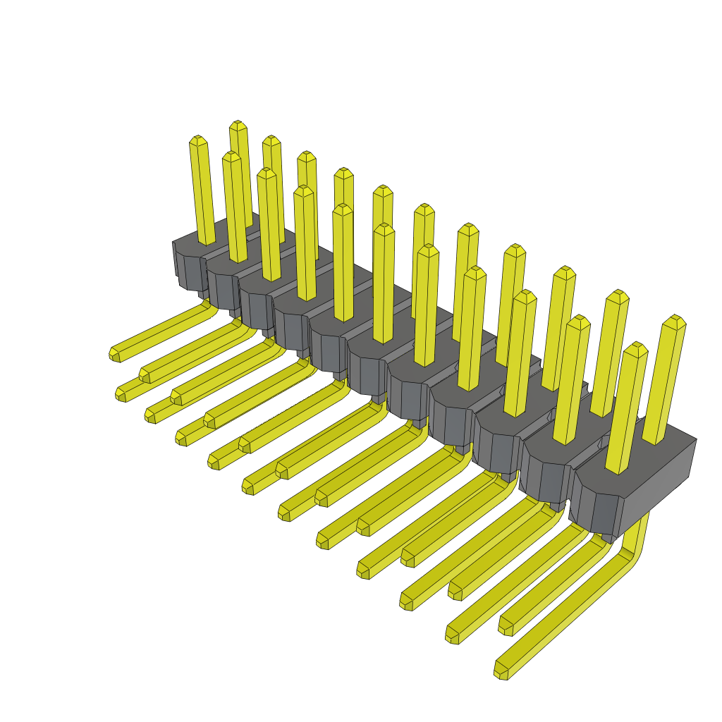 TSW-111-22-L-D-RA by Samtec