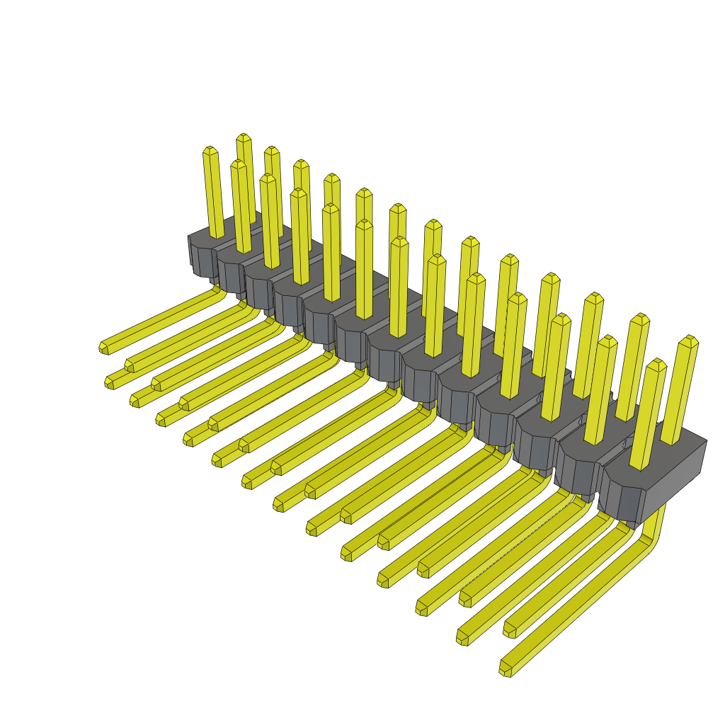 TSW-113-09-L-D-RA by Samtec