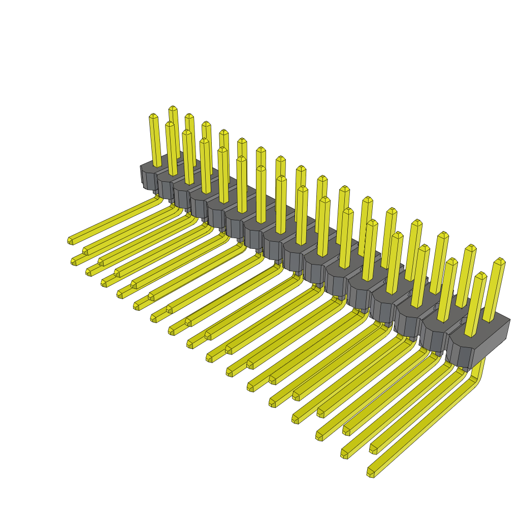 TSW-116-10-G-D-RA by Samtec