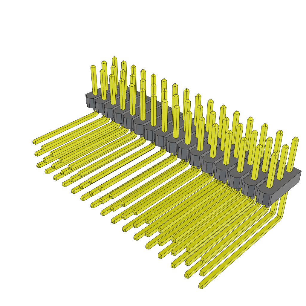 TSW-116-11-G-T-RA by Samtec