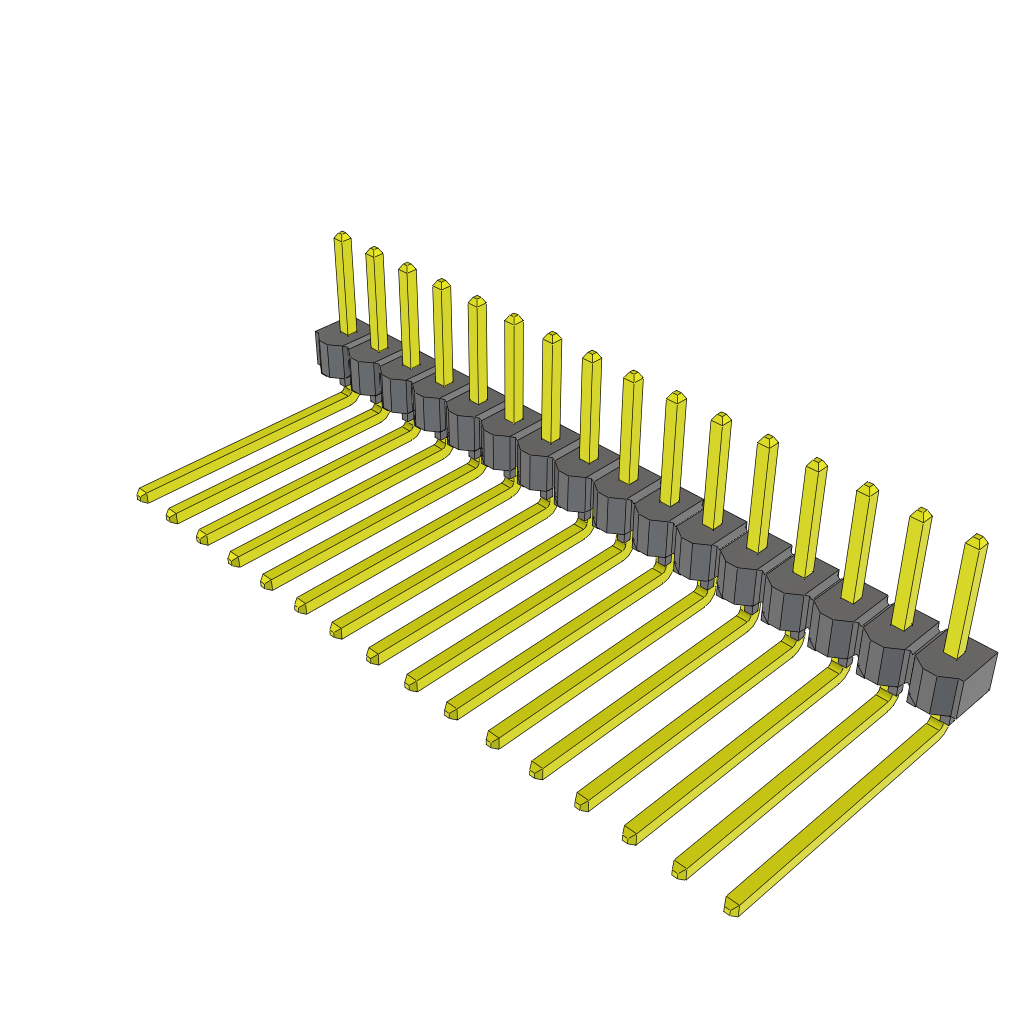 TSW-116-11-T-S-RA by Samtec