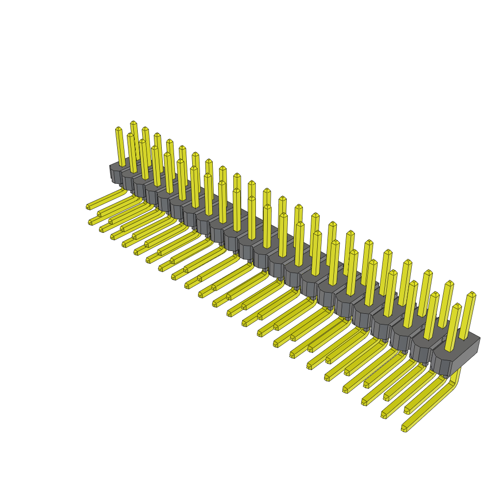 TSW-122-22-L-D-RA by Samtec