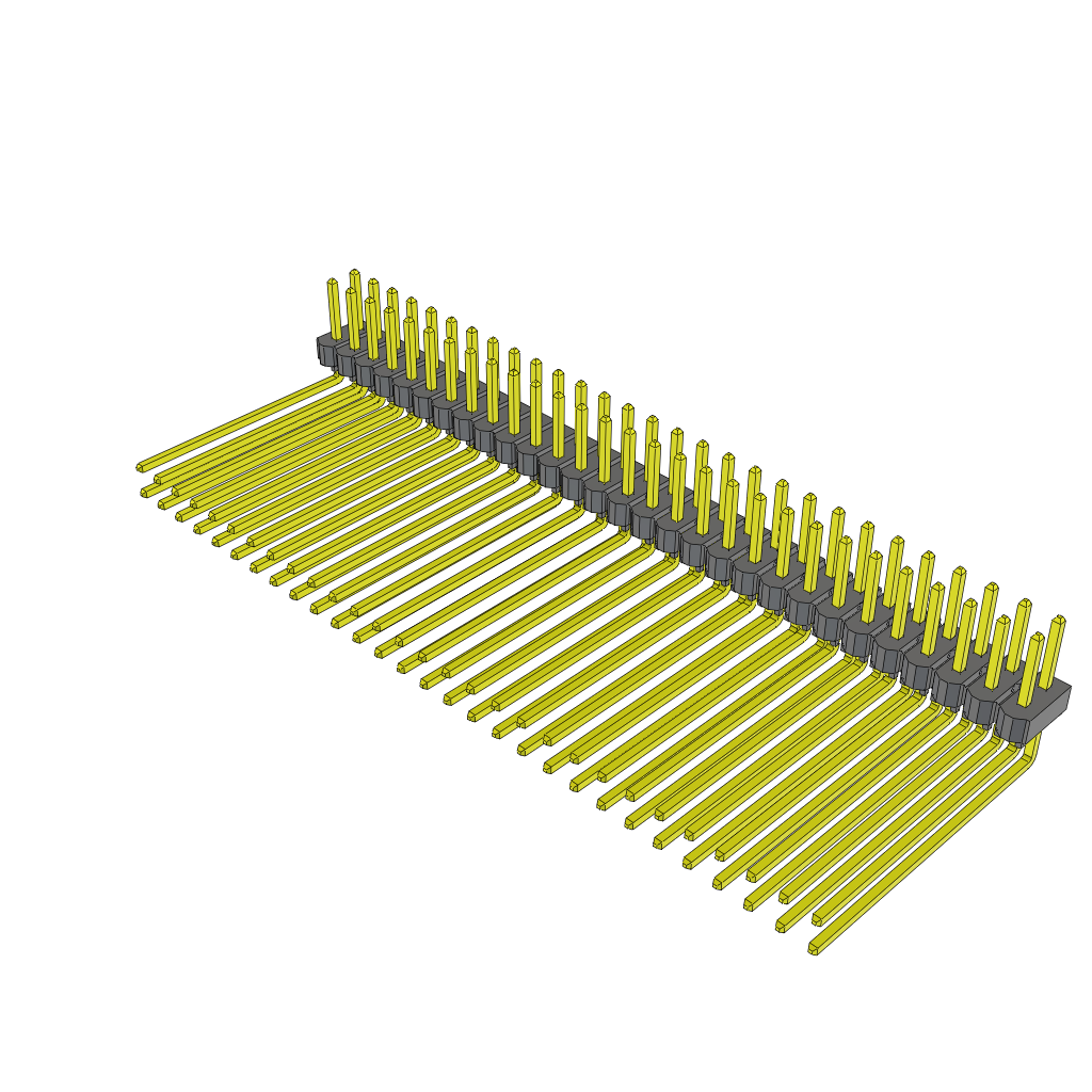 TSW-129-13-G-D-RA by Samtec