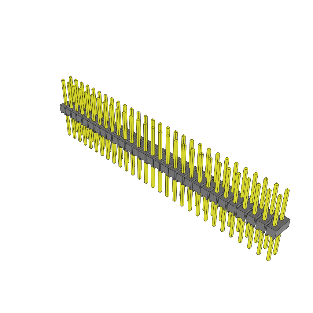 TSW-129-16-T-D by Samtec