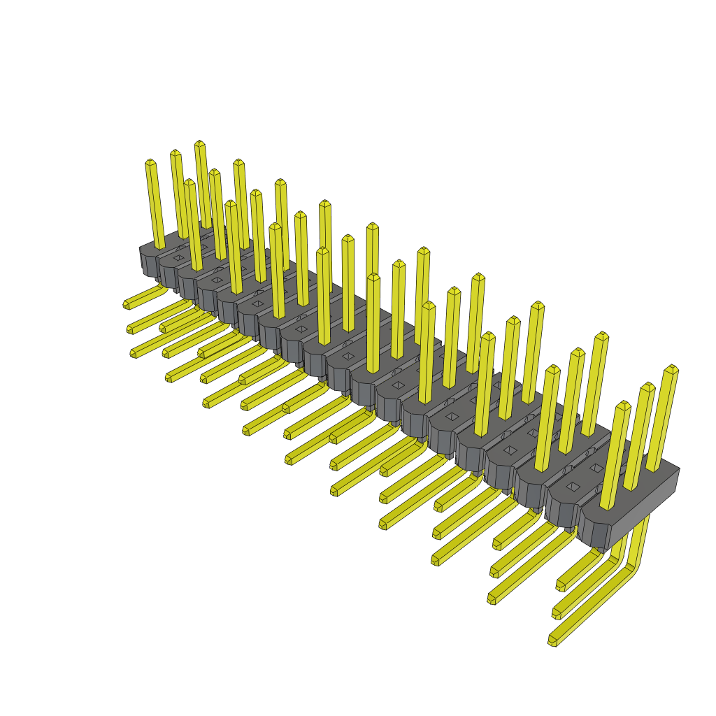 TSW-210-25-G-T-RA by Samtec
