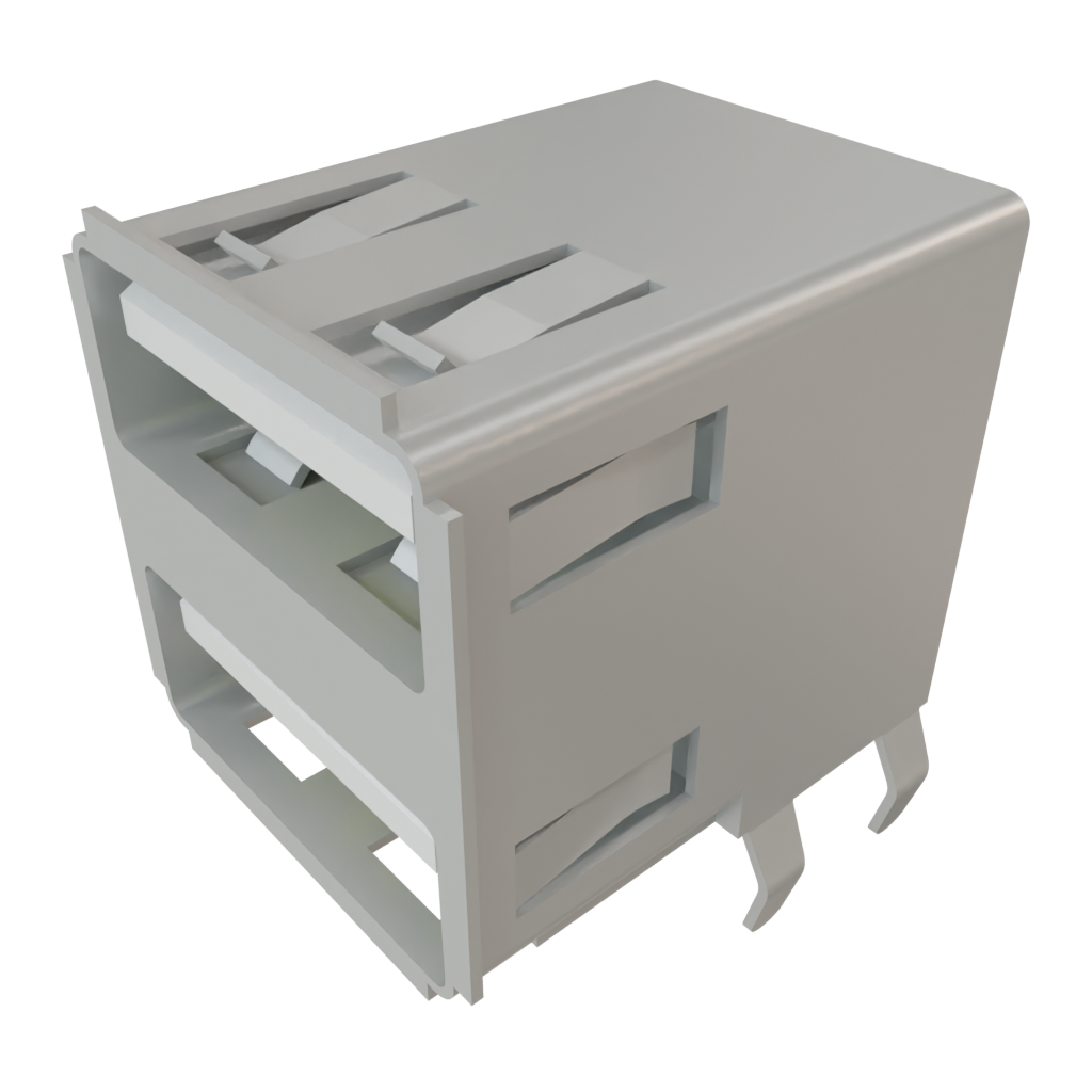 USB-A-D-F-W-TH by Samtec Inc.