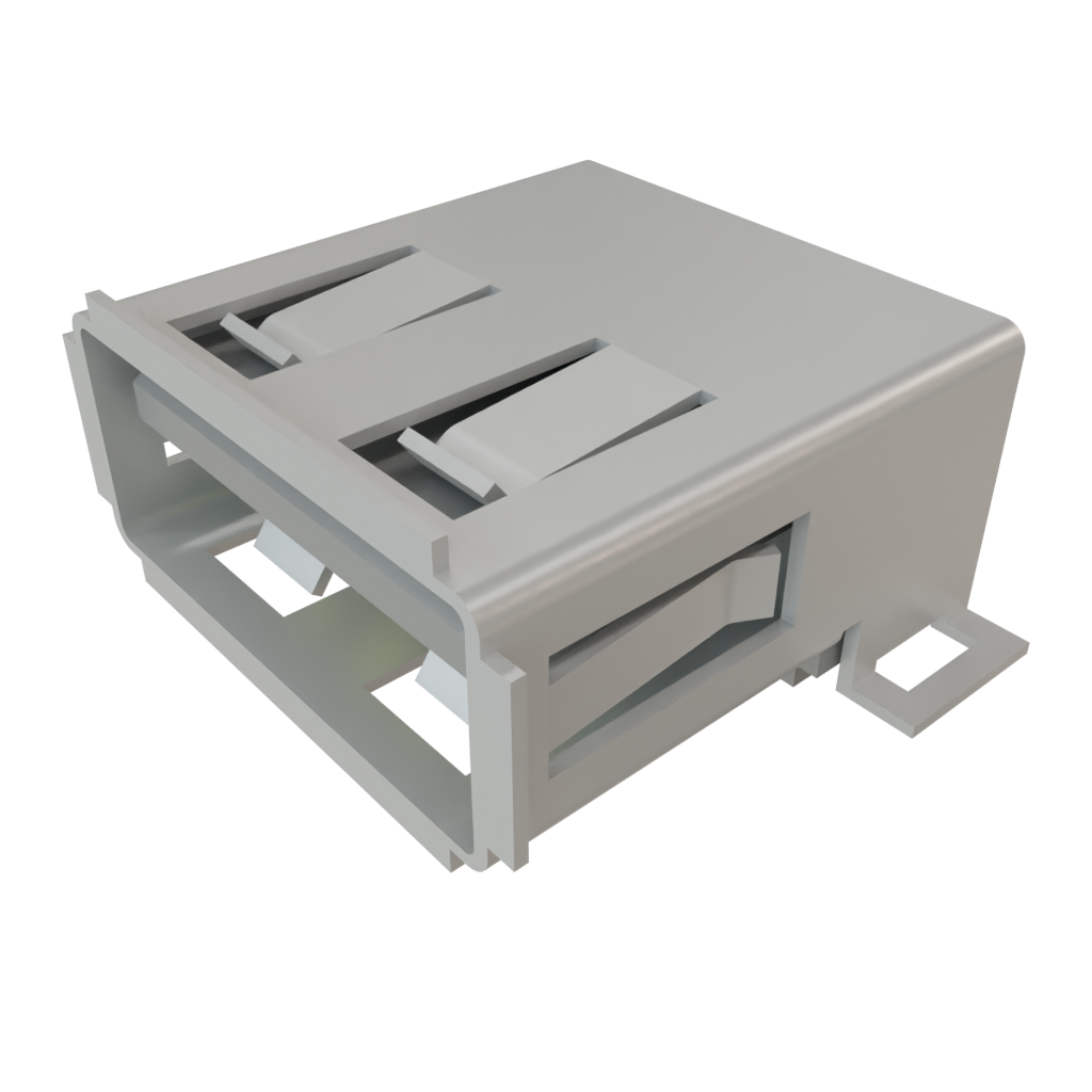 USB-A-S-S-B-SM2-R-TR by Samtec